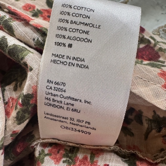 Floral Free People Button Up Blouse - Picture 7 of 7